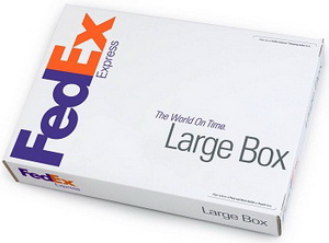 FedEx Large Box - большой бокс для большого количества бумаг, деталей машин.
