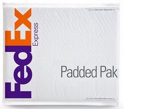 FedEx Padded Pak - Водонепромакаемая, негабаритная упаковка для отправления тяжёлых документов, которым необходима дополнительная защита